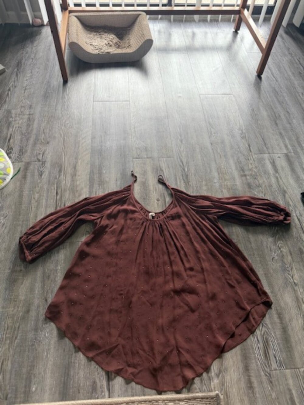 Willow and Clay Cold Shoulder Top